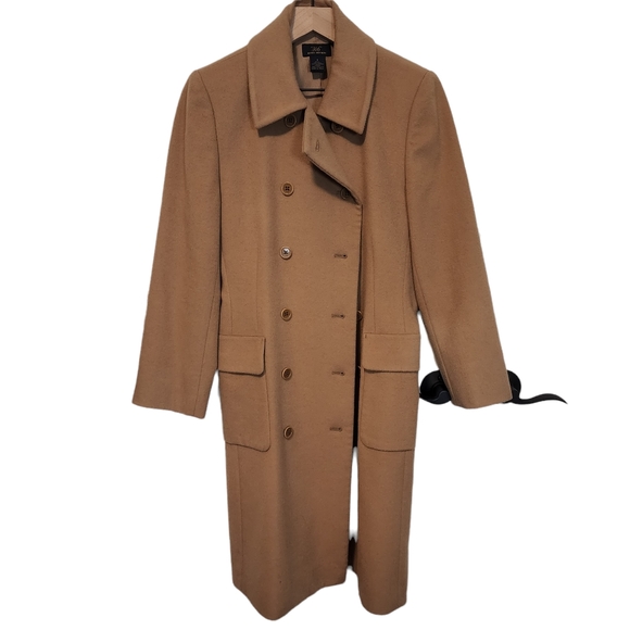 EUC Brooks Brothers Double Breasted Cashmere Pea Driver Pocketed Coat - Picture 7 of 12